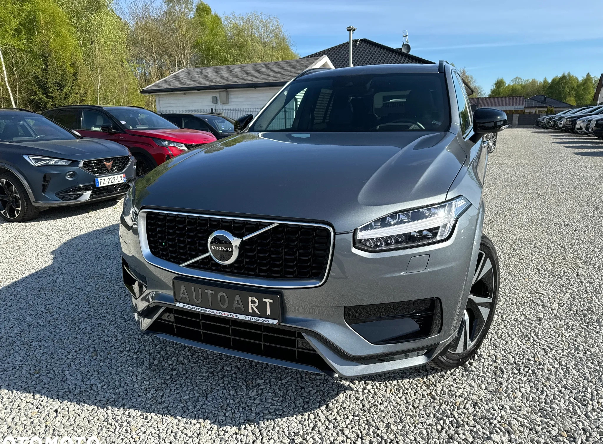 Volvo XC 90 cena 249990 przebieg: 55000, rok produkcji 2021 z Chrzanów małe 781